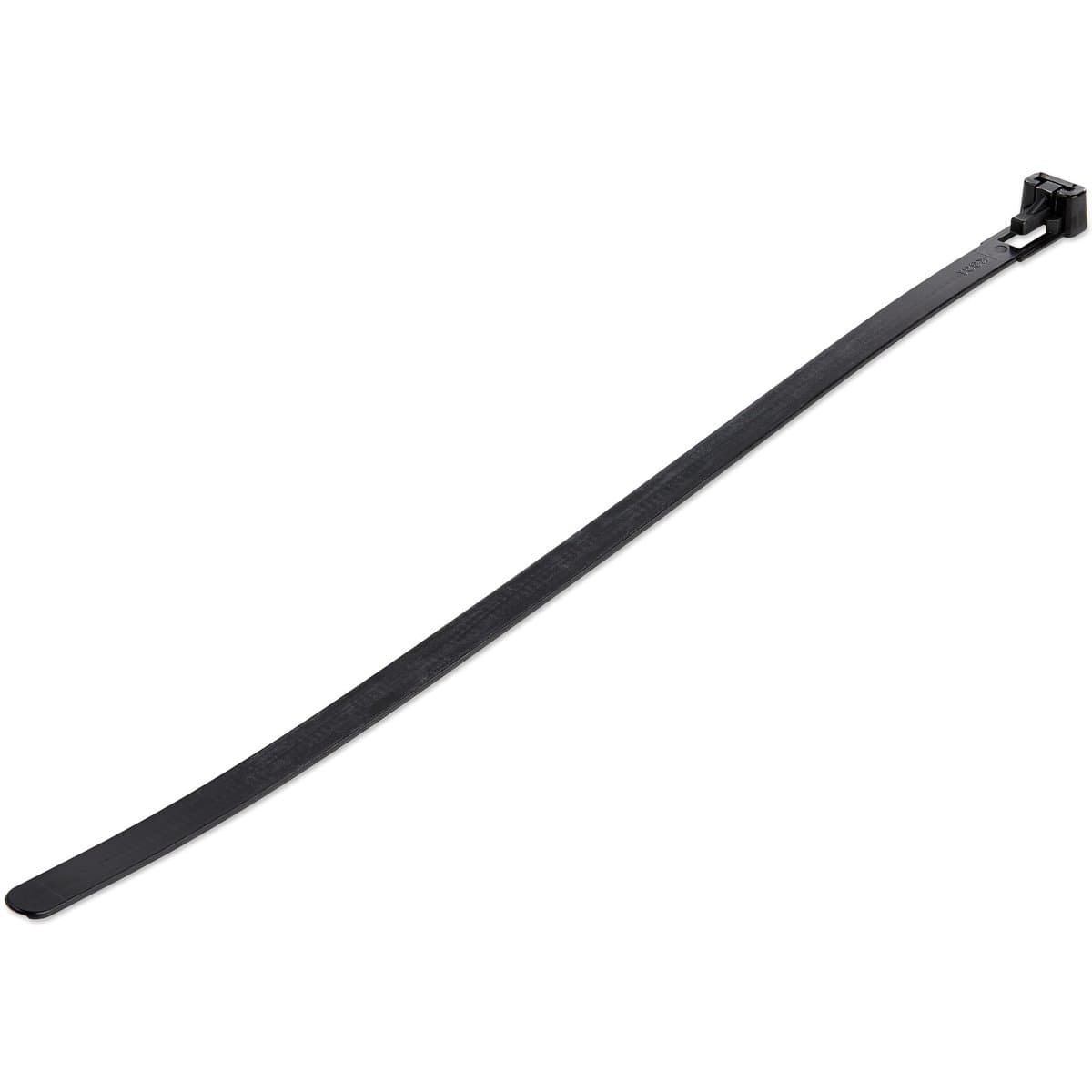 StarTech 10" Reusable Cable Ties, 100-Pack, Nylon, 50lb Tensile