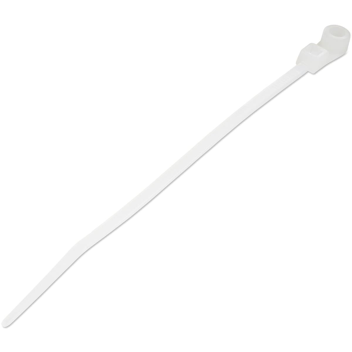 StarTech Self-Locking Cable Ties, 100 Pack, 4 inch, 2 mm, Screw Hole