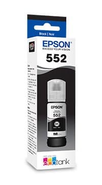 Epson T552 Ink Bottle Pigment Blk Ink Black Ink