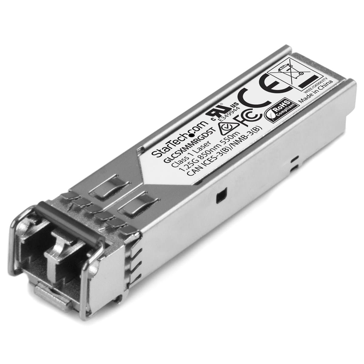 StarTech Cisco GLC-SX-MM-RGD SFP Module, 1000BASE-SX, 550m, 850nm, MMF