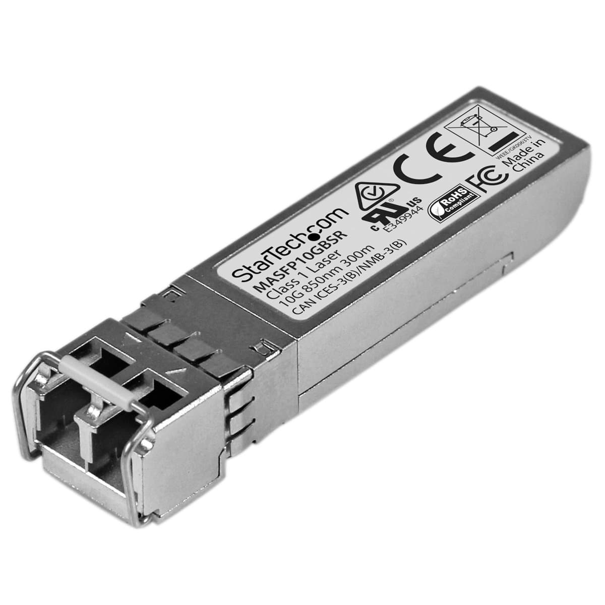 StarTech Cisco Meraki MA-SFP-10GB-SR Transceiver, 10Gbps 10GBASE-SR, Multimode, 300m