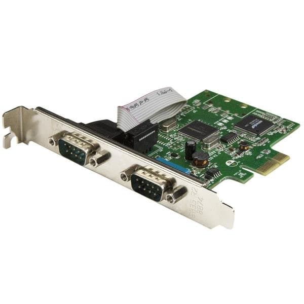 StarTech 2-Port PCI Express, Serial Card, RS-232, 460.8 kbps