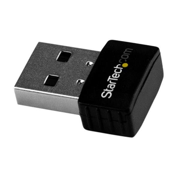 StarTech AC600 USB Wi-Fi Adapter, Dual-Band 2.4/5 GHz, Nano, 802.11ac, Realtek RTL8811AU