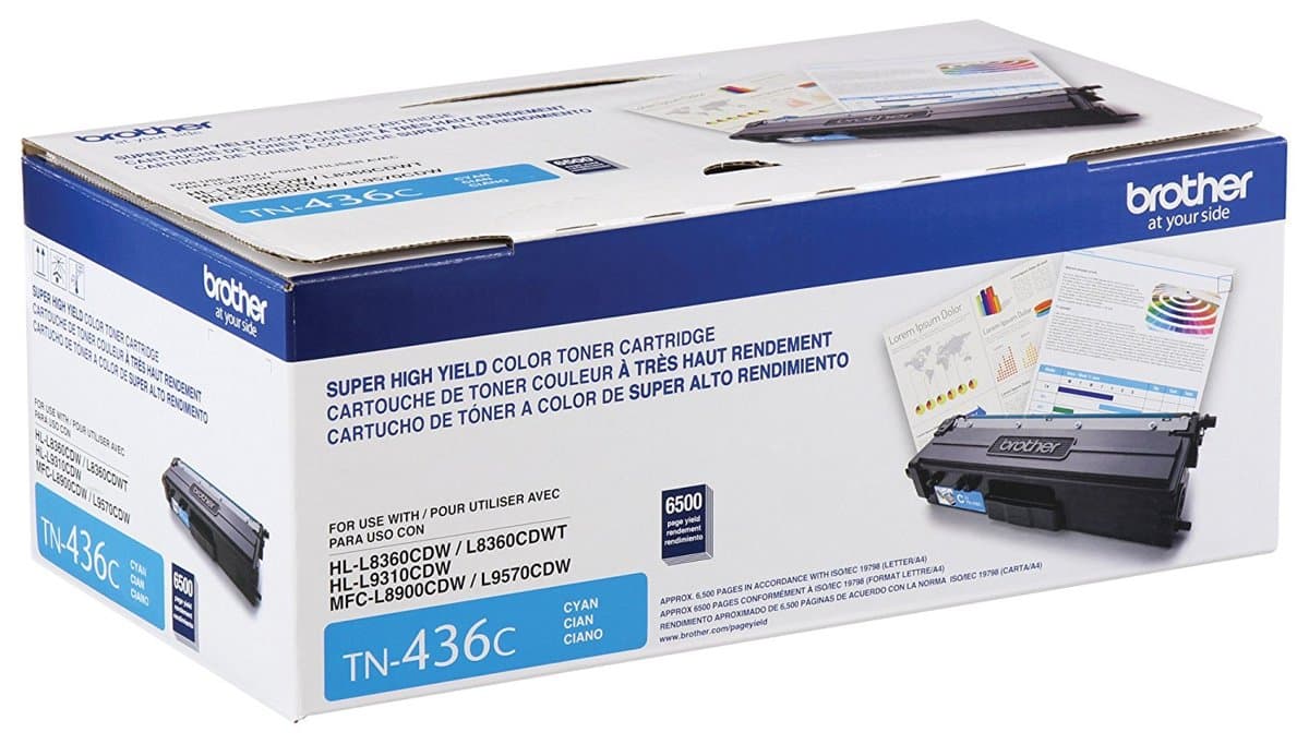 Brother Tn436c Cyan Toner Mfcl8900cdw L9750cdw
