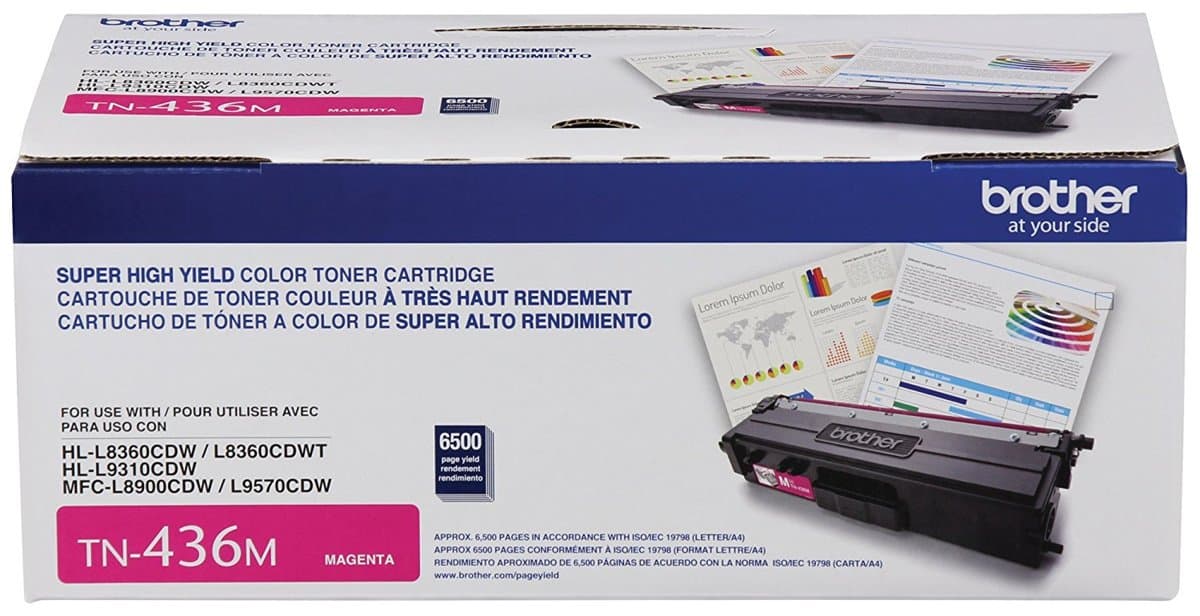 Brother Tn436m Magetna Toner Mfcl8900cdw L9750cdw