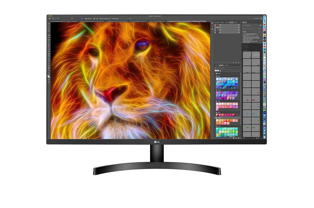 LG 32BN50U-B 32-Inch 4K Monitor, 3840 × 2160, 4ms Response, FreeSync, VA