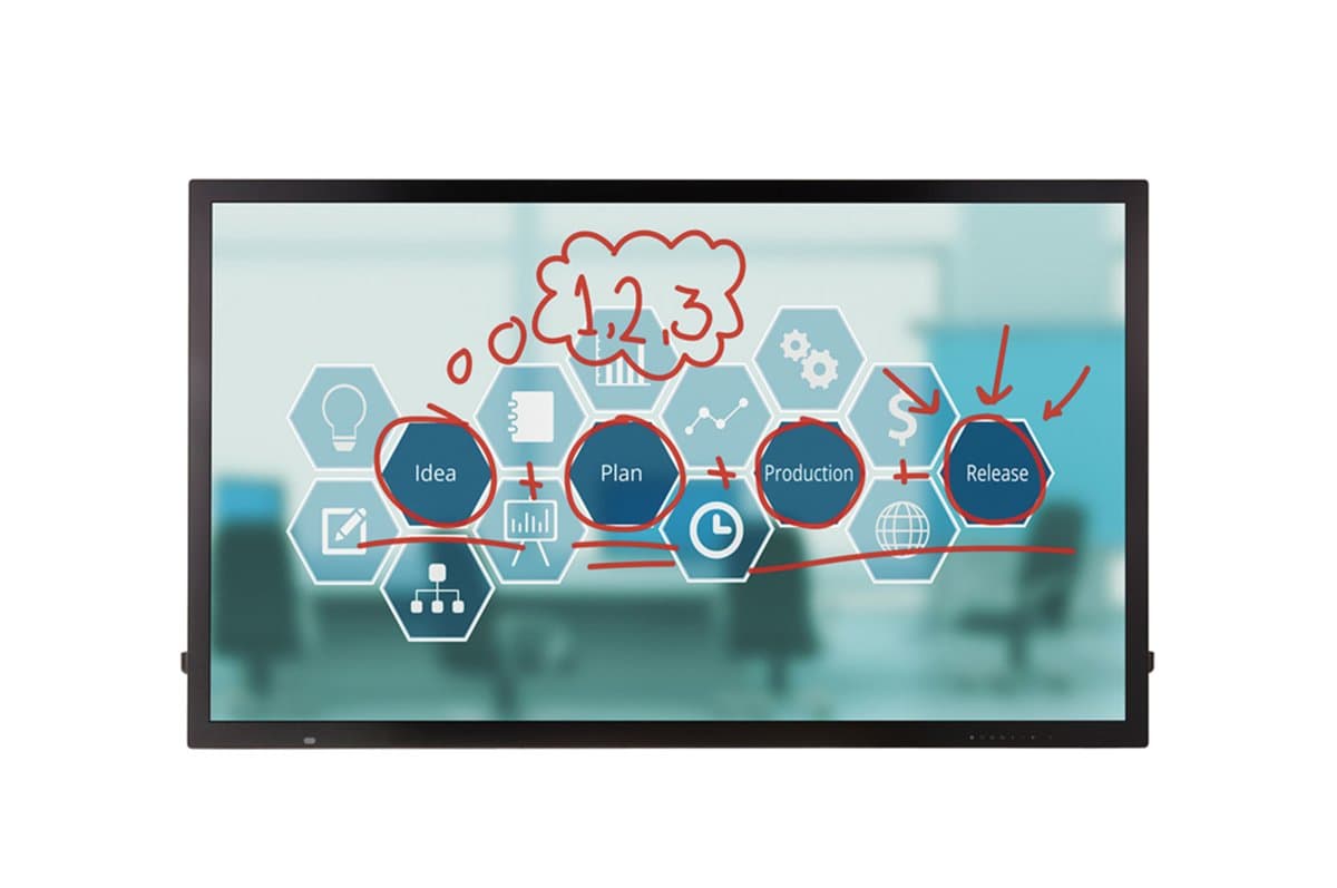 LG 55TC3CG-H 55" 4K IPS Touch Display, 350 Nits, 40-Point, WebOS