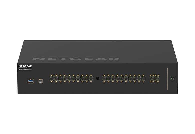 Netgear M4250-40G8XF-POE++ Managed Switch, 40× Gigabit Ethernet, 240 Gbit/s, 2U Rack