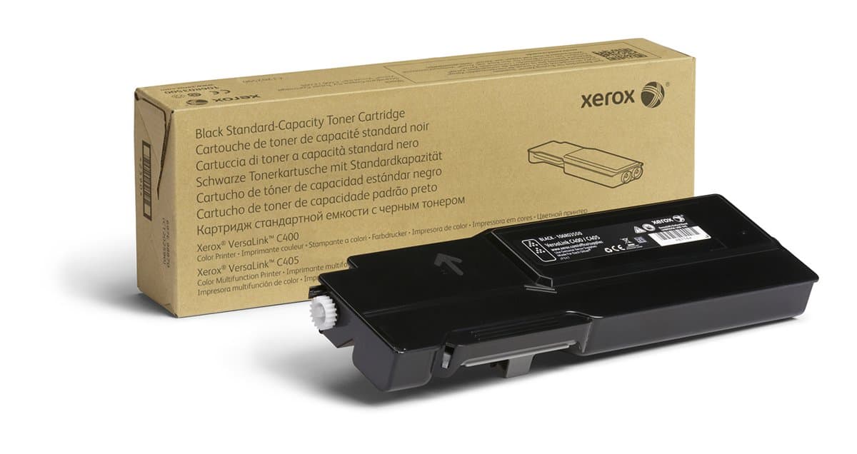 Xerox VersaLink C400/C405 Black Toner, Standard Capacity, 2500 Pages