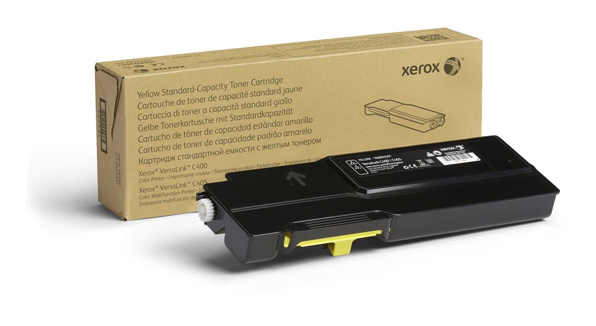 Xerox VersaLink C400/C405 Toner, Yellow, Standard Capacity, 2500 Pages