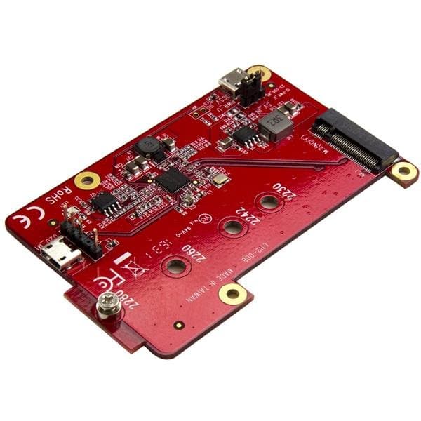 StarTech USB to M.2 SATA Converter, Raspberry Pi, Micro-USB, 6 Gbps
