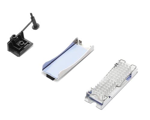 Lenovo ThinkCentre M.2 2280 SSD Kit III, SSD Installation Bracket, M70/80/90 & P340, Black
