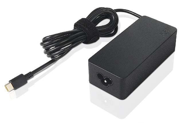 Lenovo USB Type-C 65W Power Adapter, 5V–20V Output, PD Technology