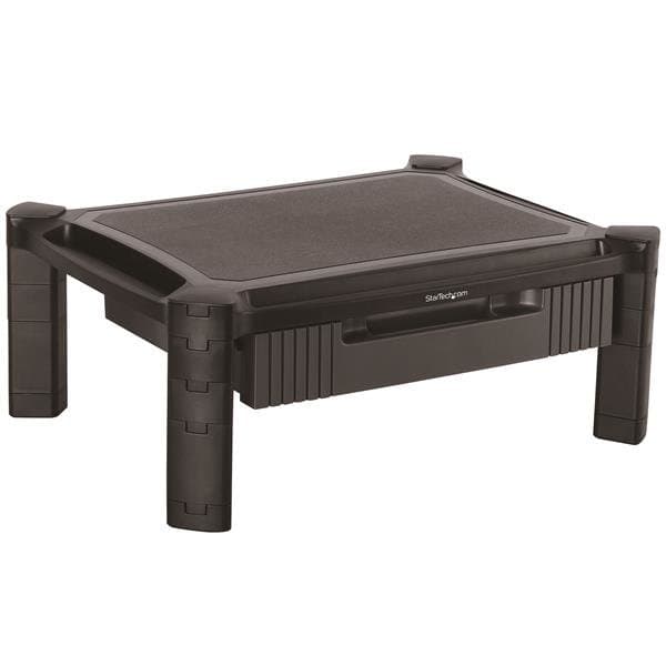 StarTech Monitor Riser with Drawer, Height Adjustable, 13–32", Supports 10 kg