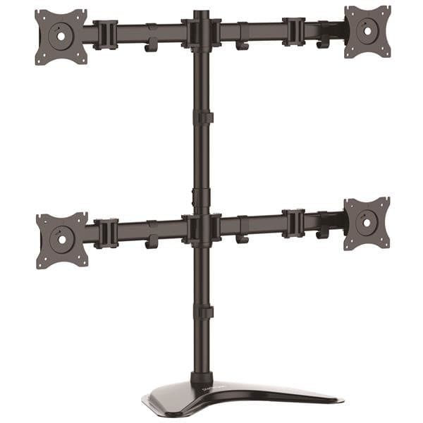StarTech Quad-Monitor Desktop Stand, Articulating, 13–27″, 8 kg