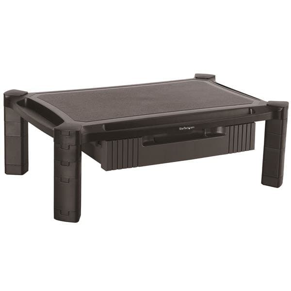 StarTech Monitor Riser, Height Adjustable Stand, 32-inch Max, 10 kg