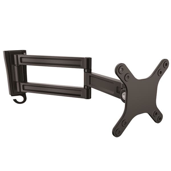 StarTech Dual Swivel Monitor Wall Mount Arm, 15 kg, 13–27", VESA 75/100 mm