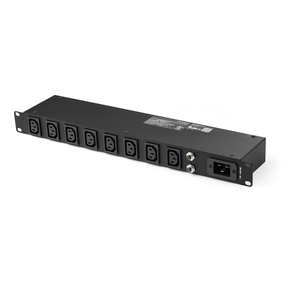 StarTech 19-Inch Rack Mount PDU, 1U, 8 C13 Outlets, 240V