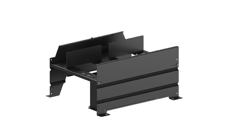 Vertiv VRA8505 Cable Trough, 300mm Height Extension, Black, Cabling Organization