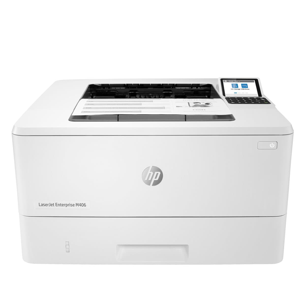 HP LaserJet Enterprise M406dn, 38 ppm, 1200×1200 DPI, Duplex, Ethernet