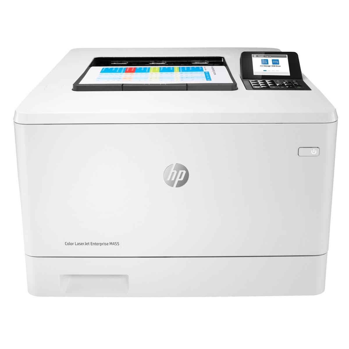 HP Color LaserJet Enterprise M455dn, 27 ppm, 600×600 DPI, Duplex, Network