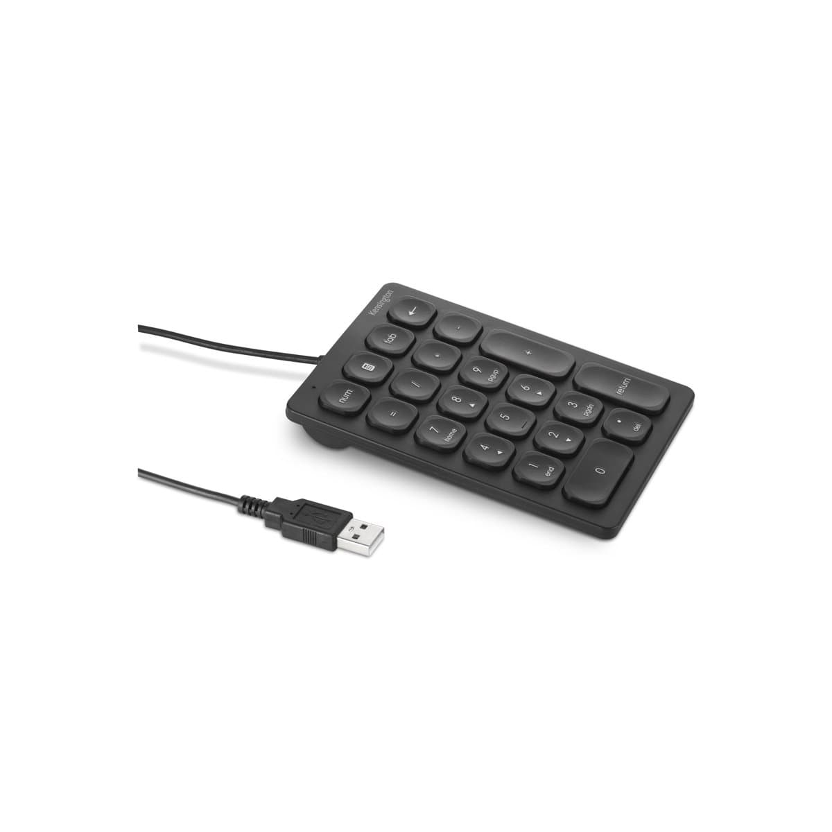 Kensington Wired Numeric Keypad, USB-A, Scissor Keys, 4 Shortcut Keys