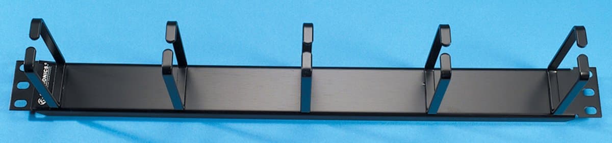 Legrand 1U Horizontal Cable Manager, 482.6 x 88.9 x 43.7 mm, Steel, Rack Mount