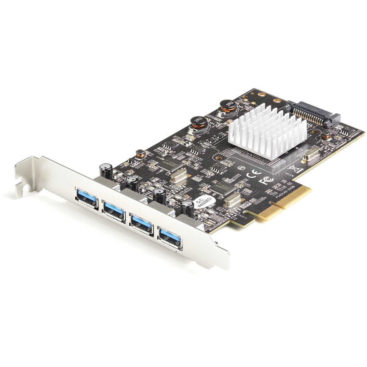 StarTech 4-Port USB 3.2 Gen 2 Expansion Card, 10 Gbps, PCIe 3.0, Type-A