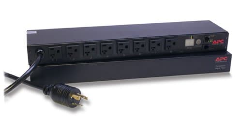 APC Rack PDU Switched 1U, 20A 120V, 8 NEMA 5-20R Outlets, 3.66 m Cable