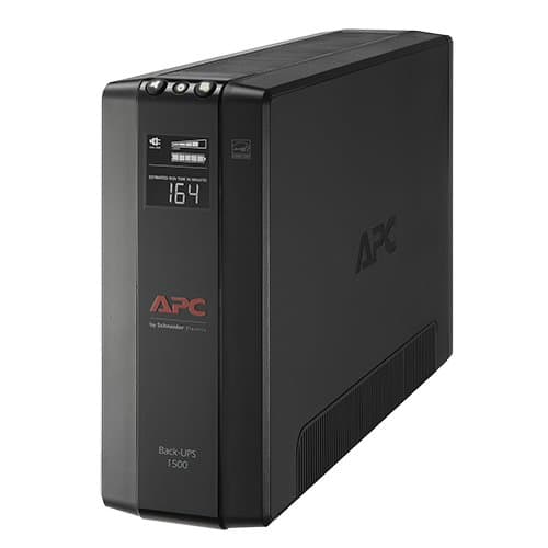 APC BX1500M, Line-Interactive UPS, 1.5 kVA / 900 W, 10 Outlets