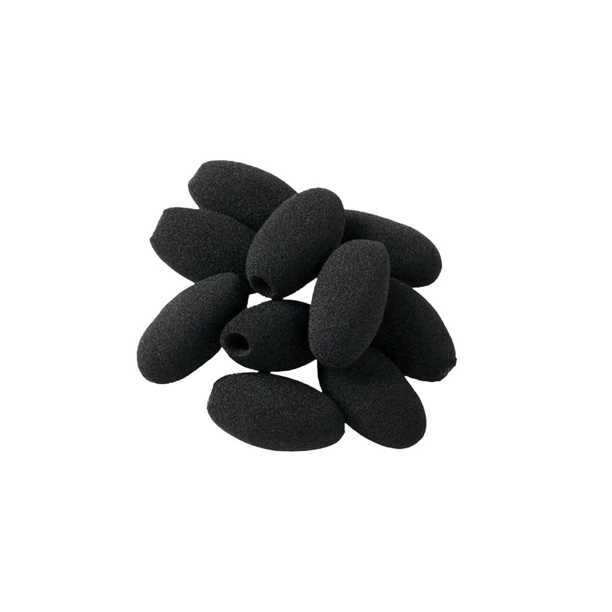 Jabra Microphone Foam Windscreen, 10 Pack, Black, Biz 2300/2400II Compatible