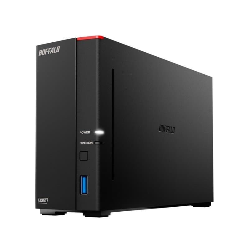 Buffalo LinkStation LS710D, 2TB HDD, Home/Office NAS, 2.5 Gigabit Ethernet