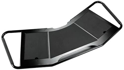 Chief FCA613B FUSION Large Height-Adjustable Shelf, Black, 11.3 kg Capacity