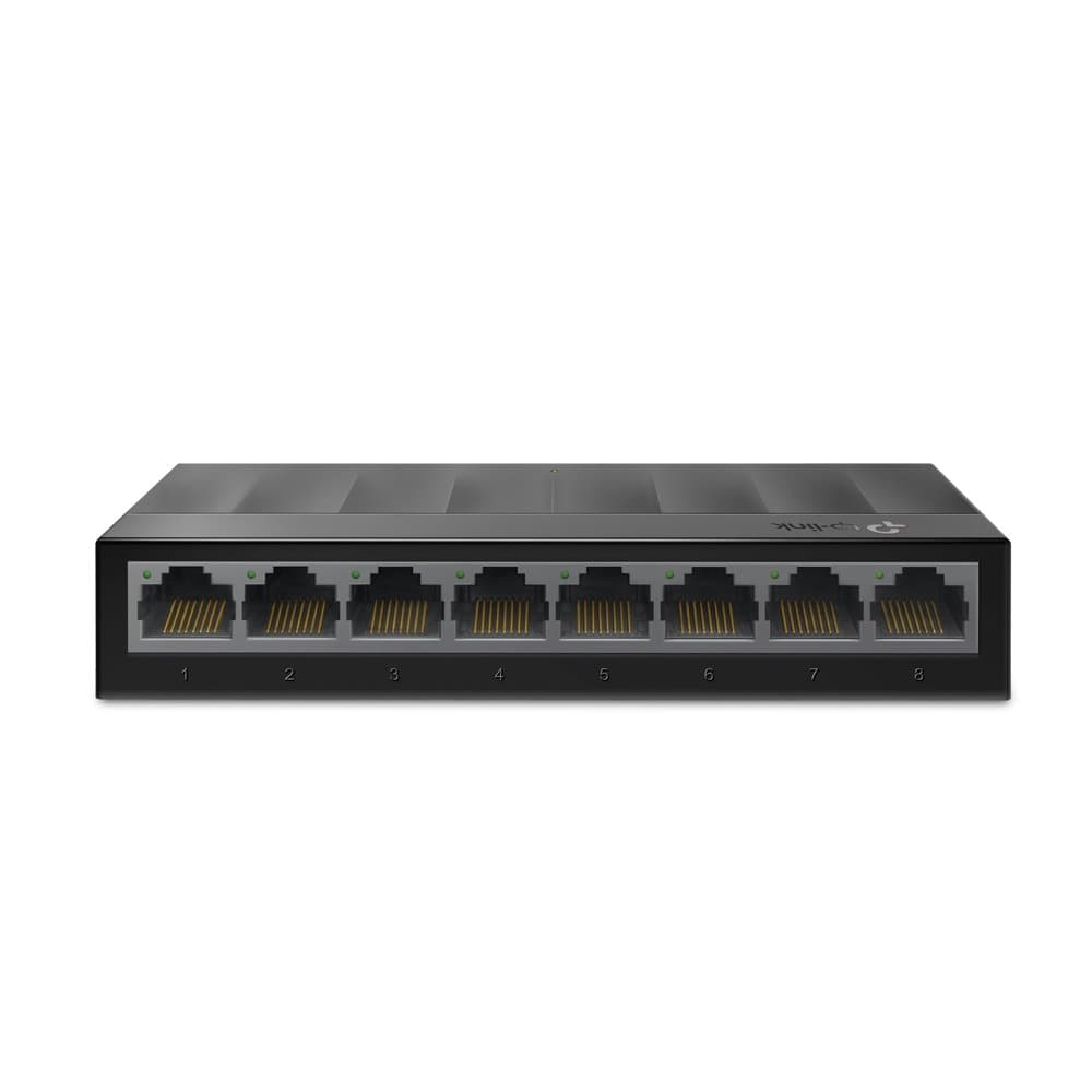 TP-Link LS1008G 8-Port Gigabit Switch, 10/100/1000Mbps, 16 Gbps Switching