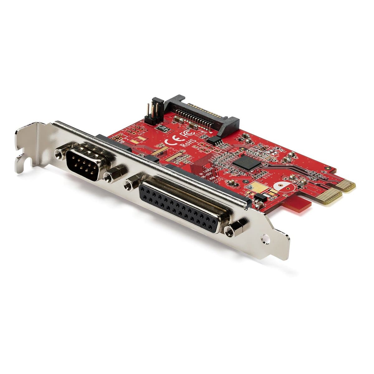 StarTech 8XD478, PCIe Combo Adapter, Serial/Parallel, PCIe 2.0