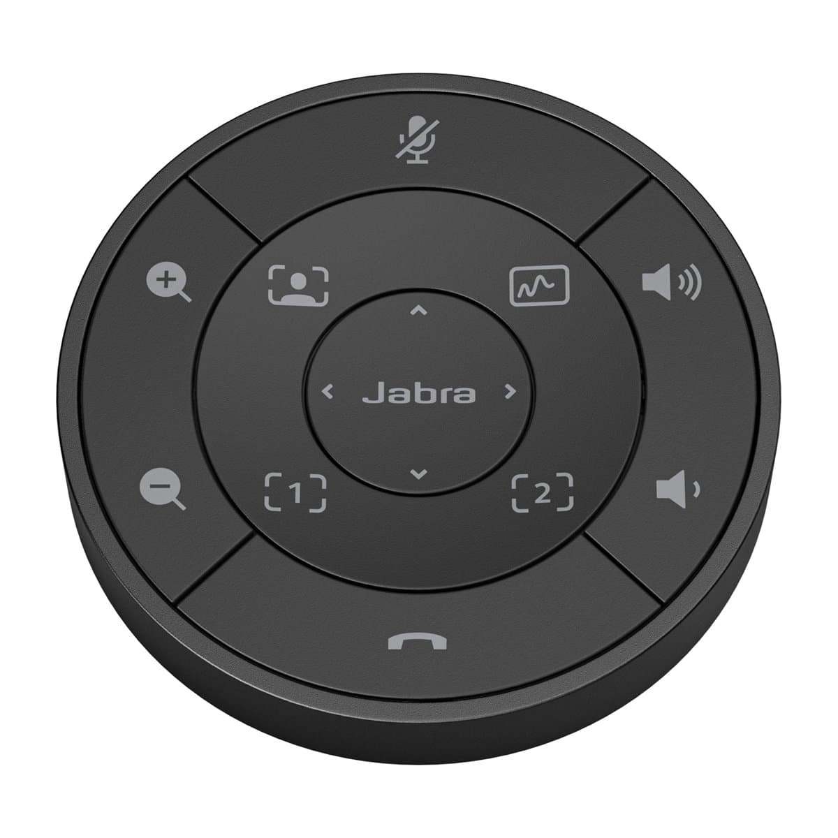 Jabra PanaCast 50 Remote Control, 77 × 77 × 14mm, 148g, PTZ/Presets