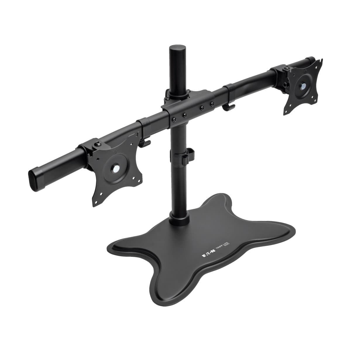 Eaton Dual-Monitor Desktop Mount Stand, Full Motion, 13–27 in