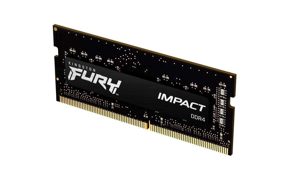 Kingston FURY Impact DDR4, 16GB, 3200MT/s, CL20, SODIMM
