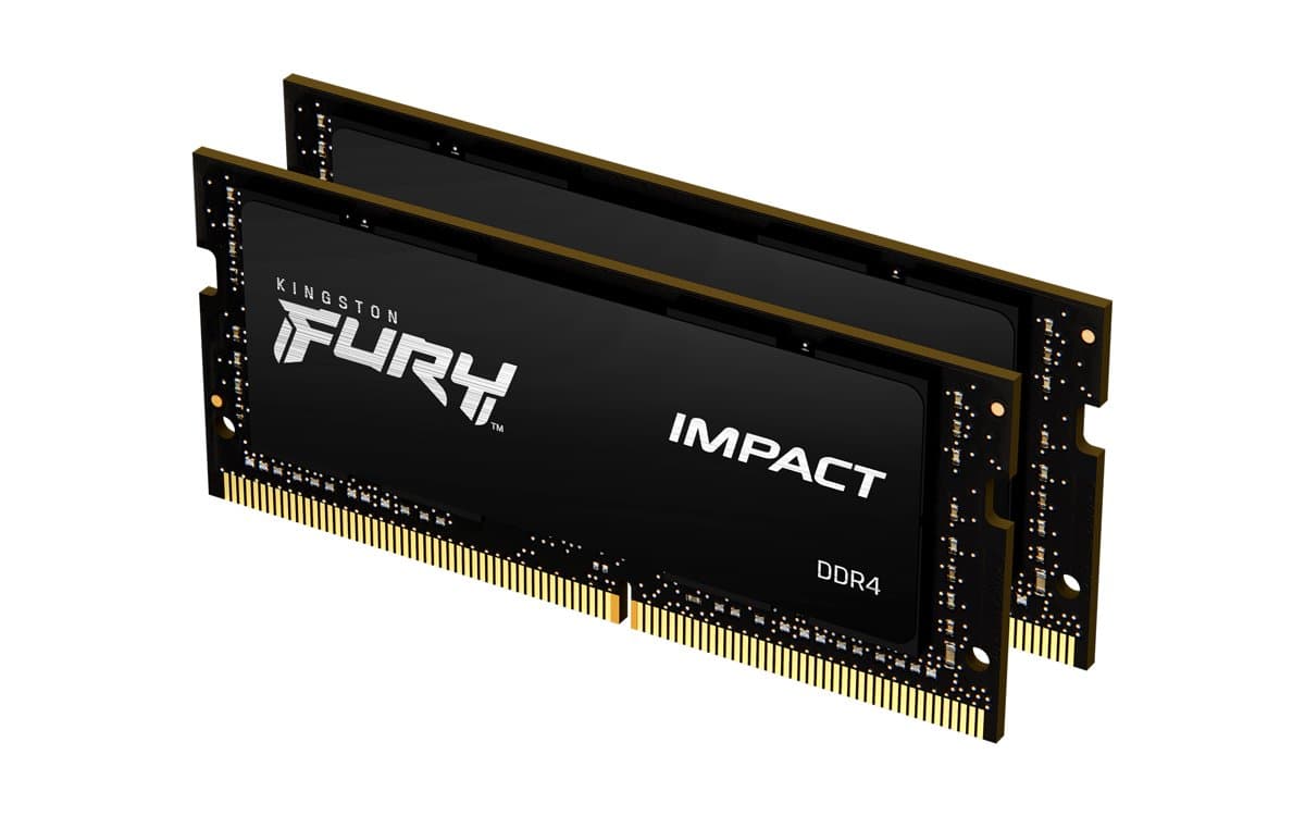 64GB 3200MHZ DDR4 CL20 SODIMM KIT OF 2 FURY IMPACT