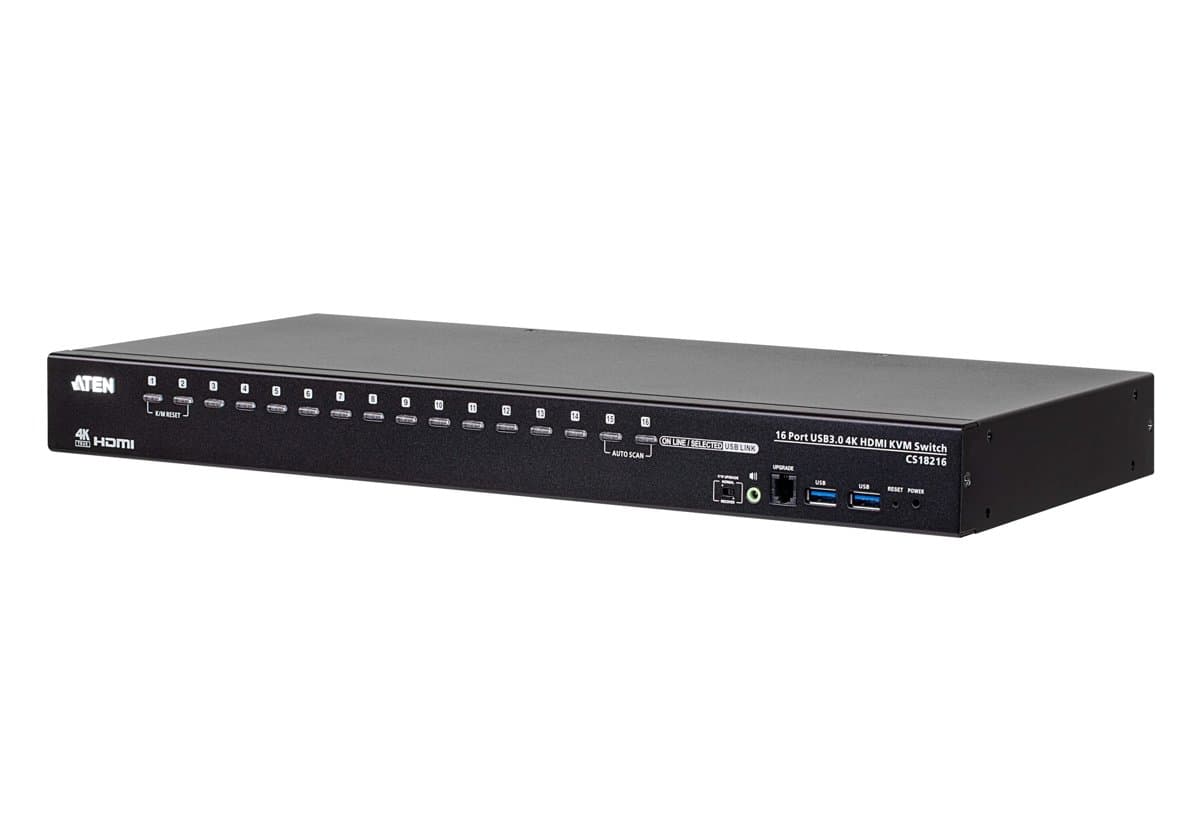 ATEN 16-Port USB3 4K HDMI KVM