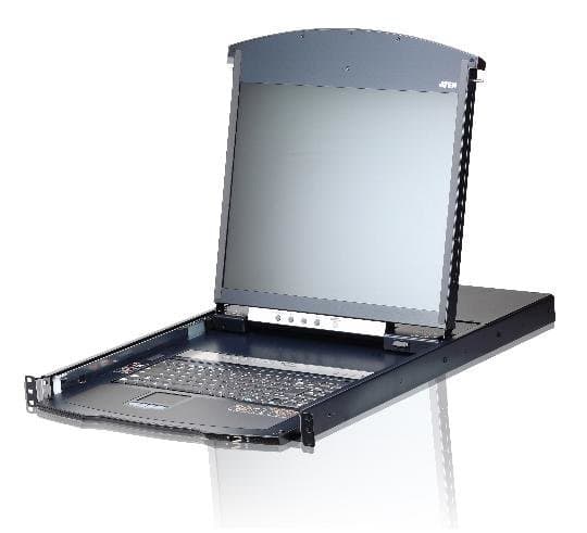 ATEN KL1108VN 8-Port Cat5 KVM Switch, 19 inch LCD, 1920×1200, IP/LAN
