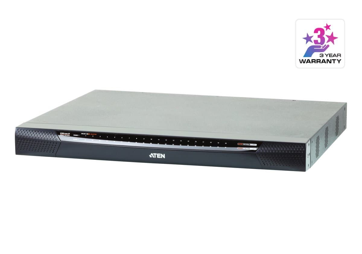 ATEN KN2140VA, 40-Port IP KVM, Full HD 1920×1200, Ethernet, 1U Rack
