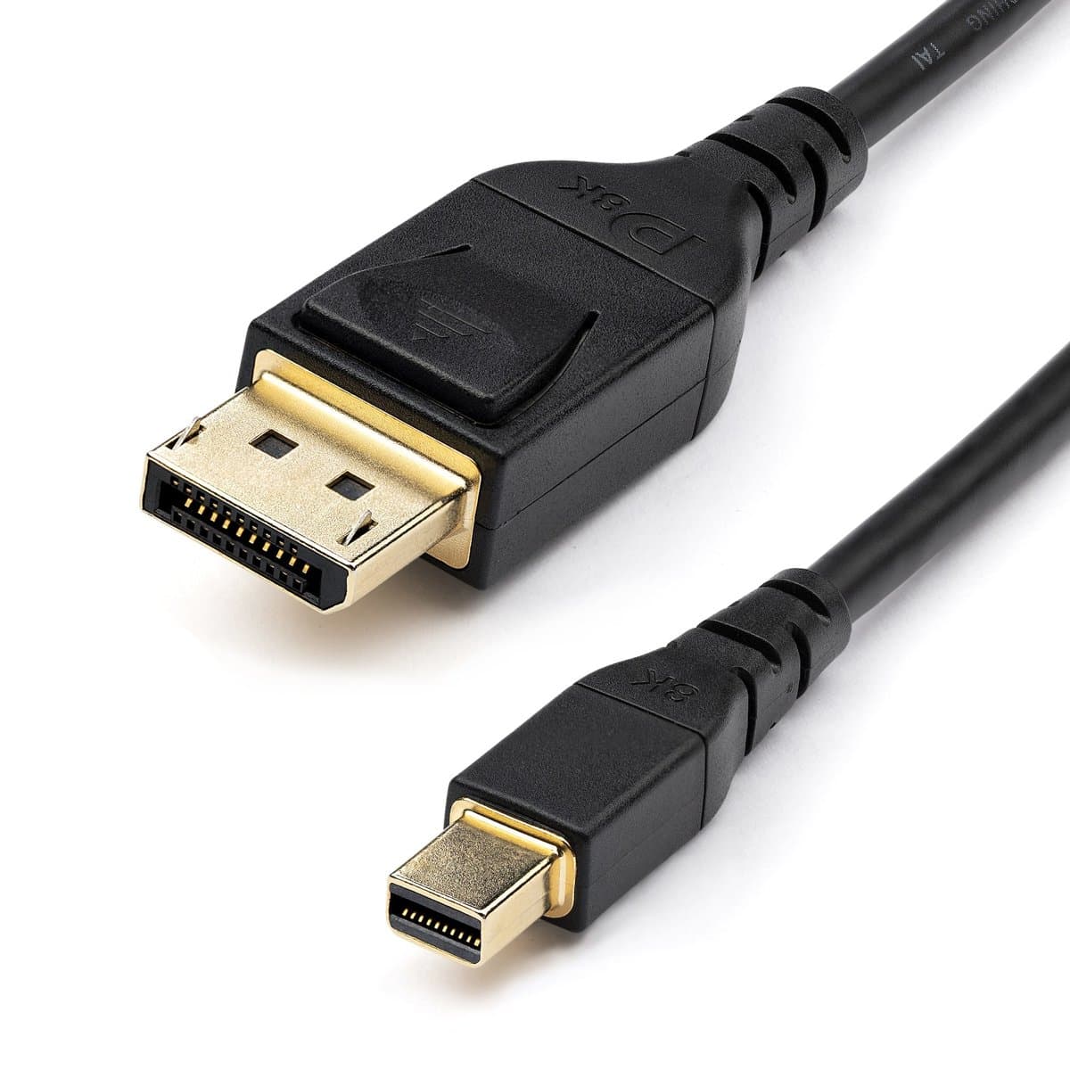 StarTech Mini DisplayPort 1.4 Cable, 6 ft, 8K 60Hz, 4K 120Hz