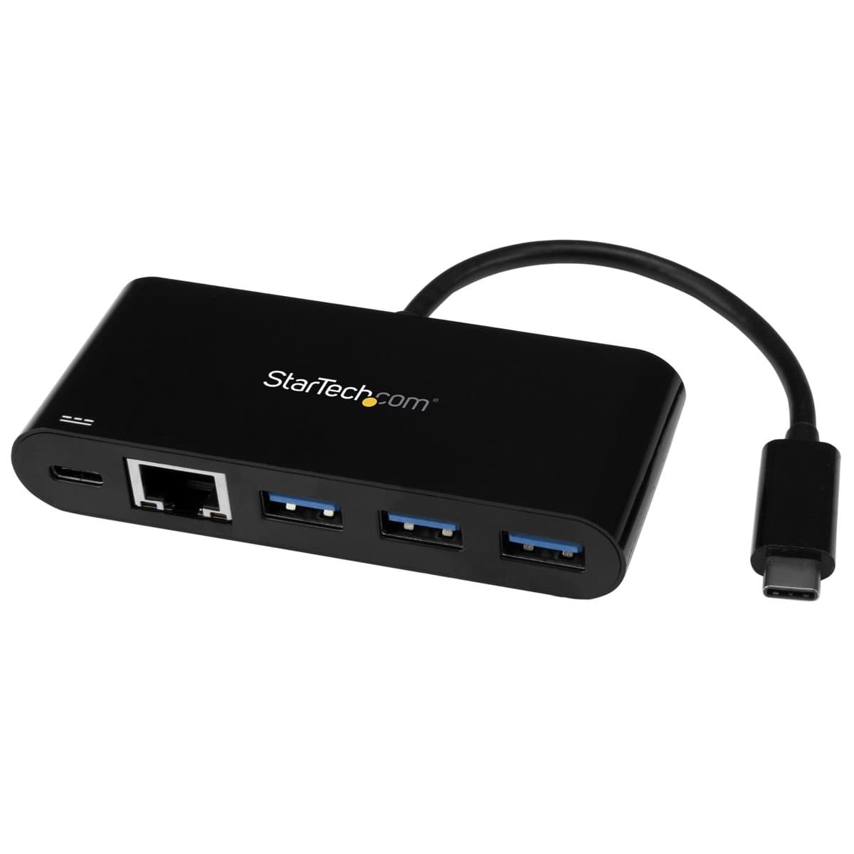 StarTech USB-C to Gigabit Ethernet Adapter, 5 Gbps, 3x USB 3.0, PD