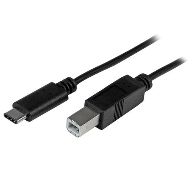 StarTech USB2CB2M, USB-C to USB-B Cable, 2m, USB 2.0, Thunderbolt 3