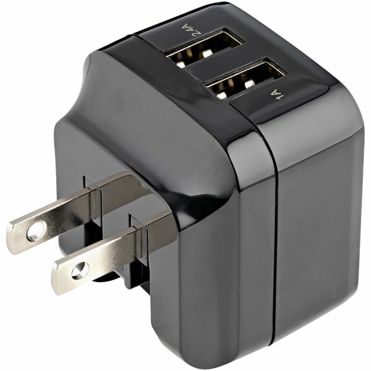 StarTech 2-Port USB Charger, Power Adapter, 17W, 5V, Universal