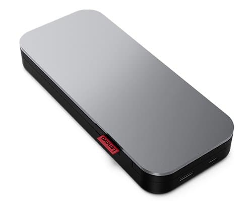 Lenovo Go USB-C Power Bank, 20000mAh, Lithium-Ion, Dual Charging Ports