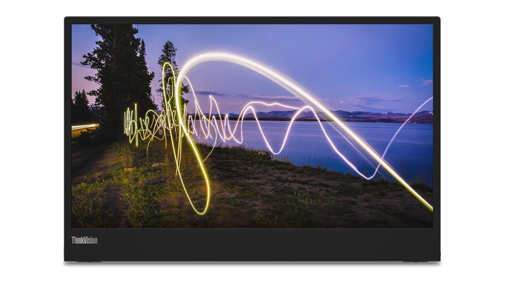 Lenovo ThinkVision M15, Portable Monitor, 15.6″ Full HD, USB-C