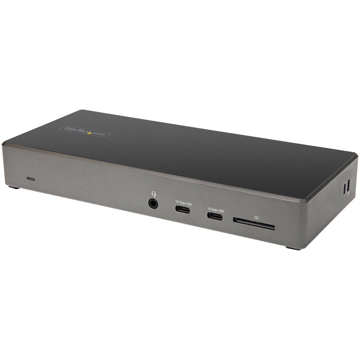 StarTech Triple Monitor USB-C Docking Station, 100W Power Delivery, DP 1.4, 6x USB