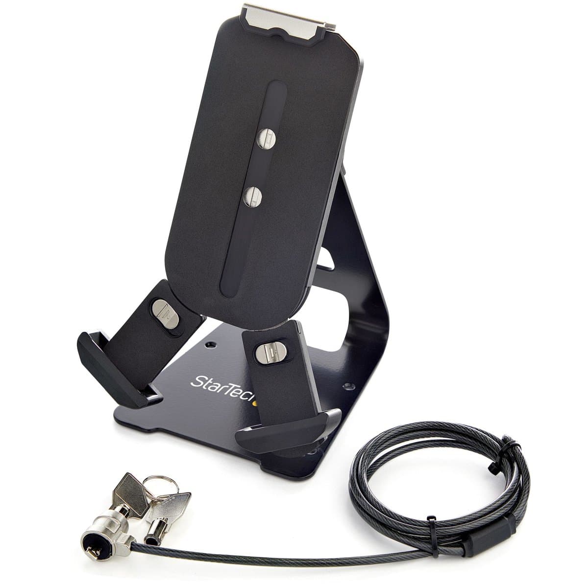 StarTech Secure Tablet Stand, K-Slot Cable Lock, 7.9-13 inches, 0.7kg Capacity